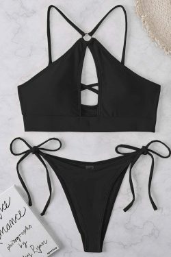 Tiana Bikini: Y2K Summer Grunge Outfit, 90S Retro Style, Y2K Party & Beachwear