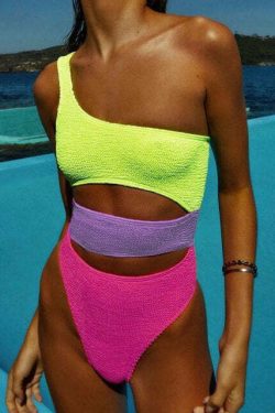 Tiaryn Swimsuit: Y2K Summer Grunge 90S Retro Beachwear - Perfect For Y2K Party & Club Out
