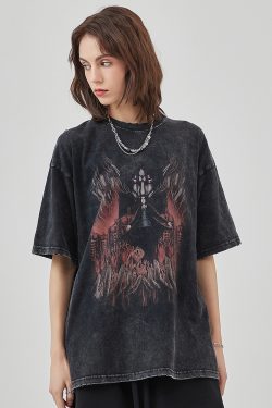 Titan Vintage Shirt - Y2K Summer Grunge, 90S Retro, Pastel Goth, Y2K Club & Party Outfits