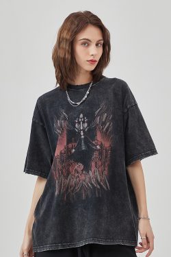 Titan Vintage Shirt - Y2K Summer Grunge, 90S Retro, Pastel Goth, Y2K Club & Party Outfits