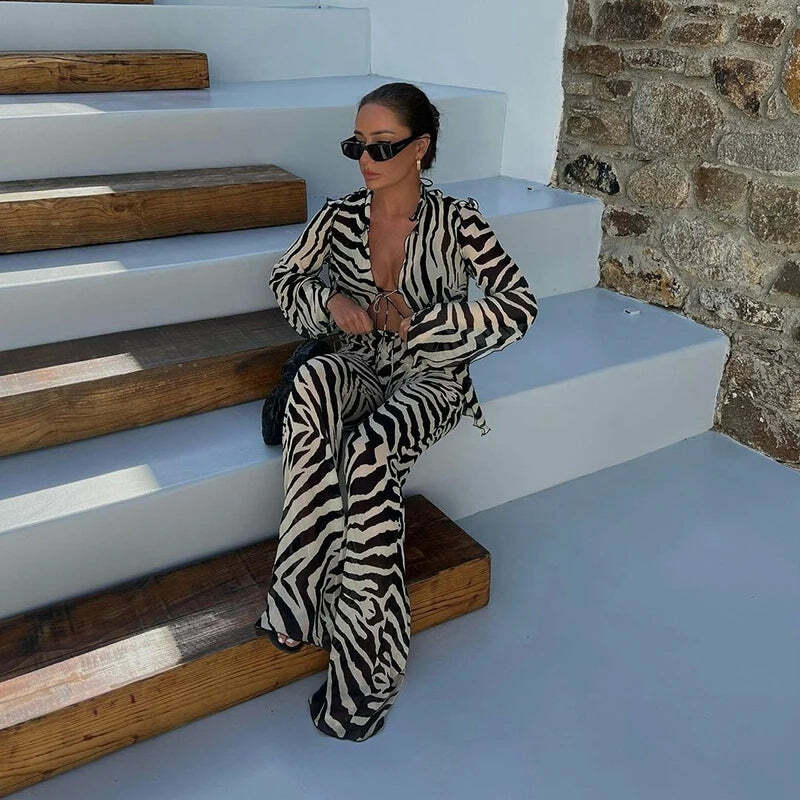 Titi Two Piece Set - Y2K Summer & 90S Grunge Outfit, Retro Fashion, Y2K Party & Clubwear