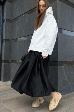 Tonia Midi Skirt - Y2K Summer Grunge Outfit, 90S Fashion, Retro Style, Y2K Party & Club Outfits