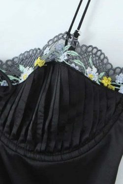 Trinette Black Mini Dress - Y2K Summer, 90S Grunge, Retro Style, Y2K Party & Club Outfits