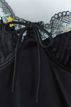 Trinette Black Mini Dress - Y2K Summer, 90S Grunge, Retro Style, Y2K Party & Club Outfits