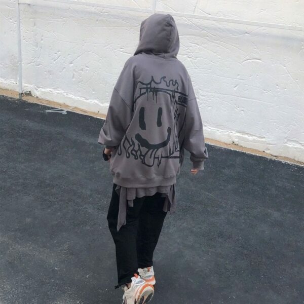 Tulane Graffiti Hoodie - Y2K Summer, 90S Grunge, Retro Hip Hop, Pastel Goth, Y2K Club Outfit Tulane Graffiti Hoodie - Y2K Summer, 90S Grunge, Retro Hip Hop, Pastel Goth, Y2K Club Outfit