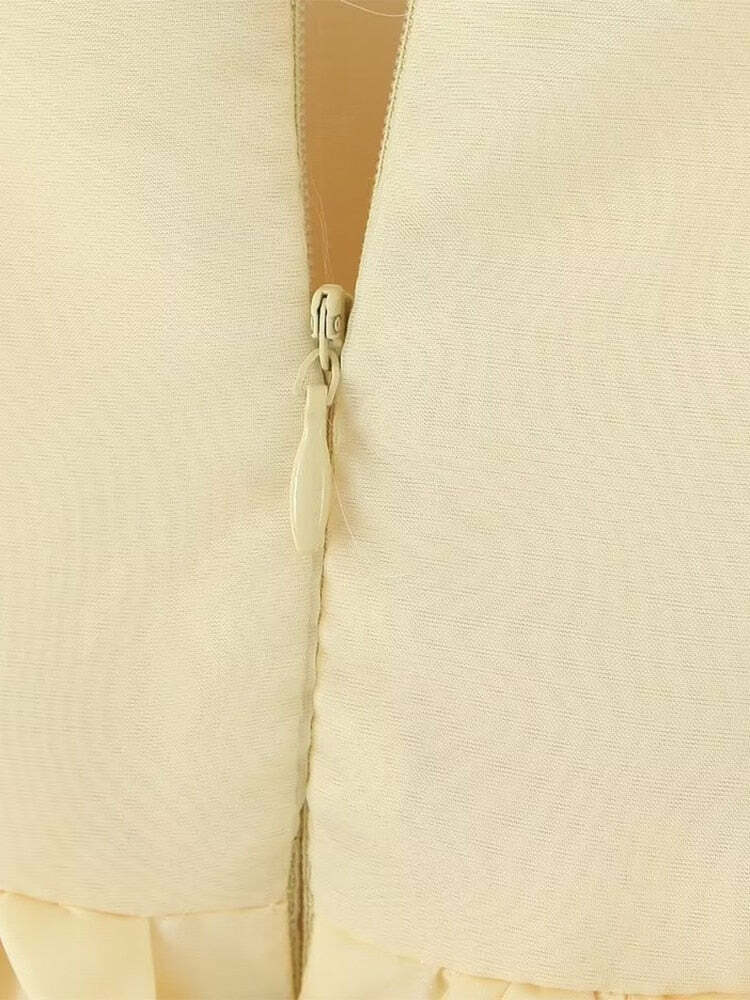 Una Mini Dress - Y2K Summer Grunge Outfit, 90S Fashion, Retro Style, Pastel Goth, Y2K Party Look