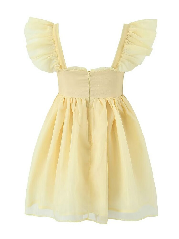 Una Mini Dress - Y2K Summer Grunge Outfit, 90S Fashion, Retro Style, Pastel Goth, Y2K Party Look