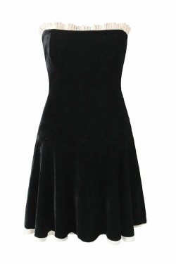 Valea Mini Dress - Y2K Summer Grunge Outfit, 90S Fashion, Retro Style, Pastel Goth, Y2K