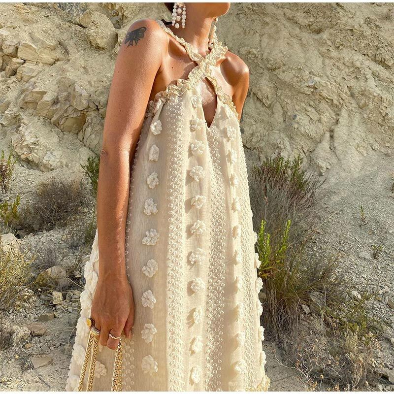 Valenka Maxi Dress - Y2K Summer Grunge Outfit, 90S Retro Style, Pastel Goth, Y2K Party