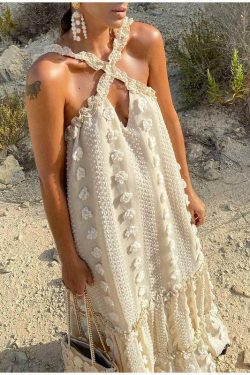 Valenka Maxi Dress - Y2K Summer Grunge Outfit, 90S Retro Style, Pastel Goth, Y2K Party