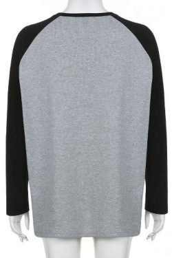 Valerie Long Sleeve Star Top - Y2K Summer, 90S Grunge, Retro, Pastel Goth, Y2K Party Outfit