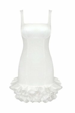 Vassa Mini Dress - Y2K Summer Grunge Outfit, 90S Fashion, Retro Style, Y2K Party Look