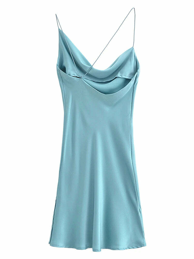 Veli Mini Dress - Y2K Summer Grunge Outfit, 90S Fashion, Retro Style, Y2K Party & Club Look