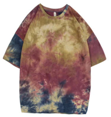 Victoria Tie Dye Grunge Shirt - Y2K Summer Outfit, 90S Fashion, Retro Style, Pastel Goth