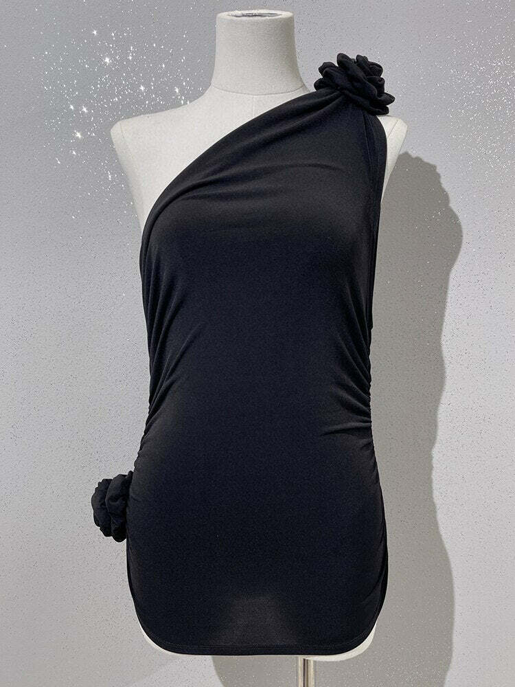 Victoria Top - Y2K Summer Grunge Outfit, 90S Fashion, Retro Style, Baby Tees, Y2K Club Look