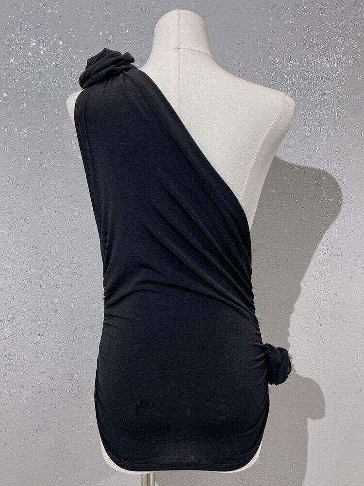 Victoria Top - Y2K Summer Grunge Outfit, 90S Fashion, Retro Style, Baby Tees, Y2K Club Look