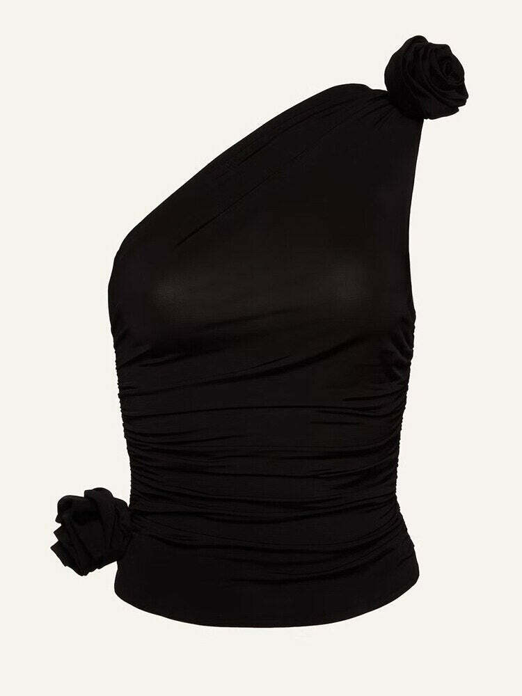 Victoria Top - Y2K Summer Grunge Outfit, 90S Fashion, Retro Style, Baby Tees, Y2K Club Look