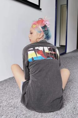 Vintage Akira Shirt - Y2K Summer Grunge, 90S Retro, Pastel Goth, Y2K Club & Party Outfits