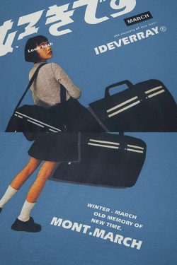 Vintage Japanese Shirt - Y2K Summer Grunge, 90S Retro, Pastel Goth, Y2K Club & Party Outfits