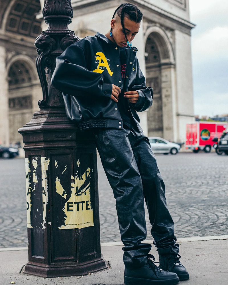 Vintage Leather Jacket - Y2K Grunge, 90S Fashion, Retro Style, Y2K Party & Club Outfits