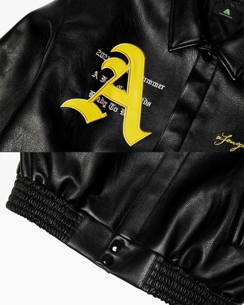 Vintage Leather Jacket - Y2K Grunge, 90S Fashion, Retro Style, Y2K Party & Club Outfits