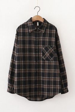 Vintage Plaid Shirt - Y2K Summer Grunge, 90S Retro, Pastel Goth, Y2K Club & Party Outfits