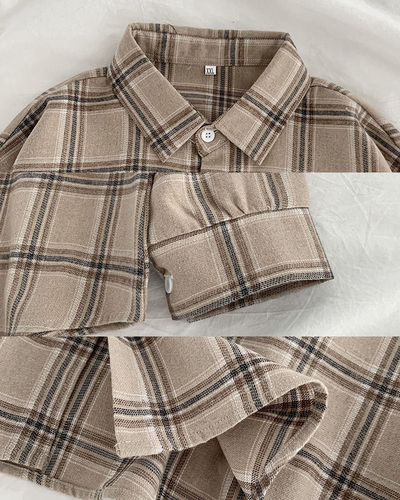 Vintage Plaid Shirt - Y2K Summer Grunge, 90S Retro, Pastel Goth, Y2K Club & Party Outfits Vintage Plaid Shirt - Y2K Summer Grunge, 90S Retro, Pastel Goth, Y2K Club & Party Outfits