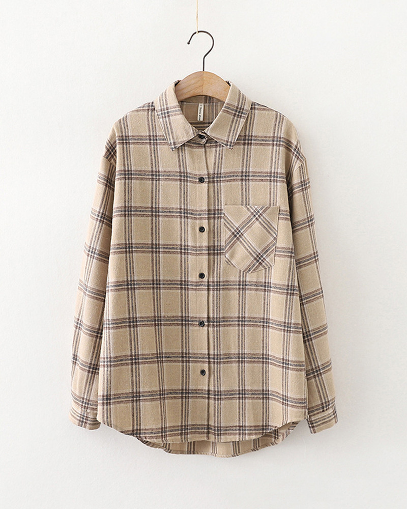 Vintage Plaid Shirt - Y2K Summer Grunge, 90S Retro, Pastel Goth, Y2K Club & Party Outfits Vintage Plaid Shirt - Y2K Summer Grunge, 90S Retro, Pastel Goth, Y2K Club & Party Outfits