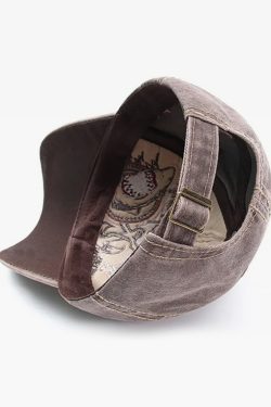 Vintage Y2K Grunge Baseball Cap - 90S Retro Style, Perfect For Summer Outfits And Party Looks