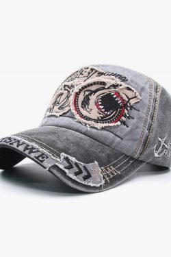 Vintage Y2K Grunge Baseball Cap - 90S Retro Style, Perfect For Summer Outfits And Party Looks