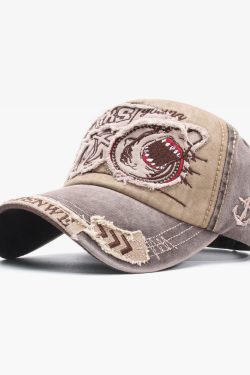 Vintage Y2K Grunge Baseball Cap - 90S Retro Style, Perfect For Summer Outfits And Party Looks