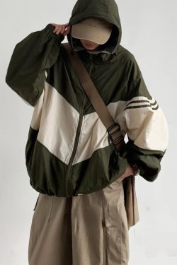 Vintage Y2K Track Jacket - 90S Grunge, Retro Summer Outfits, Y2K Club & Party Fashion