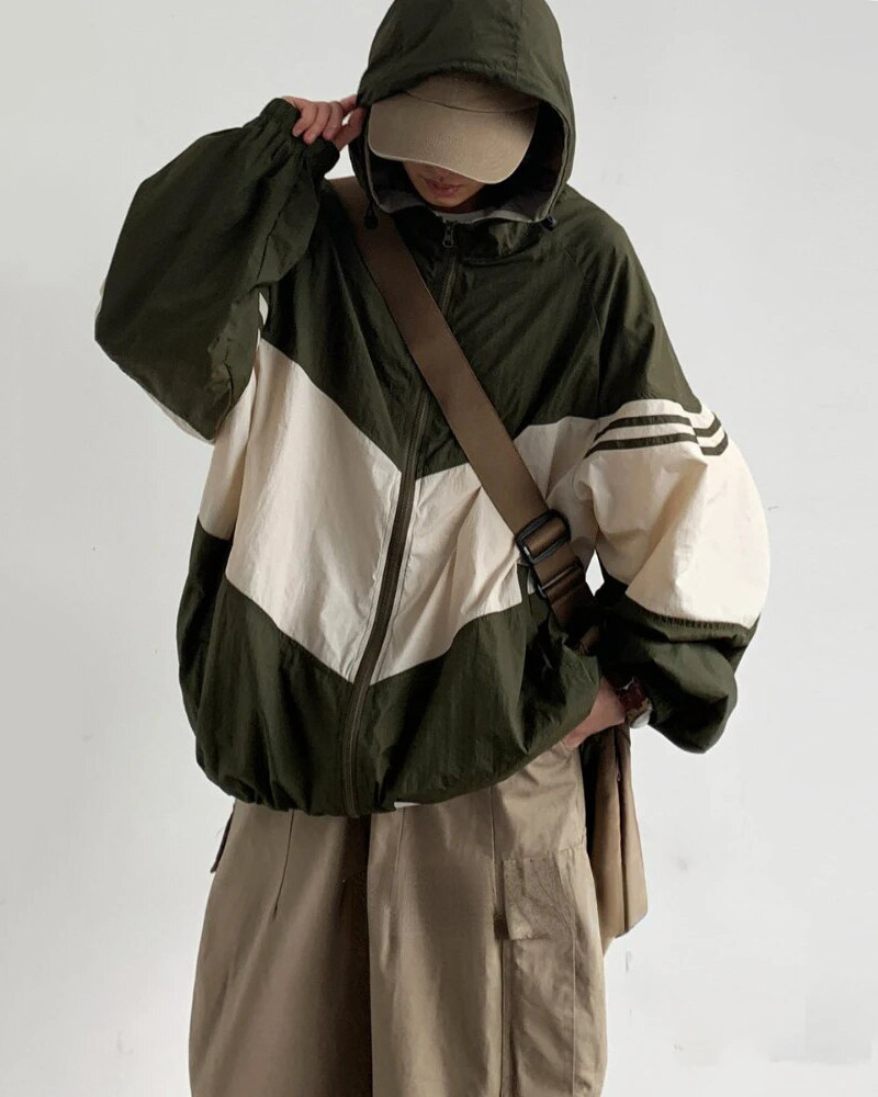 Vintage Y2K Track Jacket - 90S Grunge, Retro Summer Outfits, Y2K Club & Party Fashion