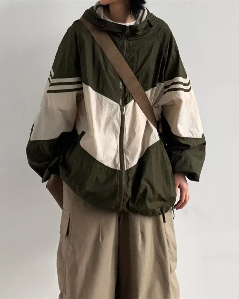 Vintage Y2K Track Jacket - 90S Grunge, Retro Summer Outfits, Y2K Club & Party Fashion