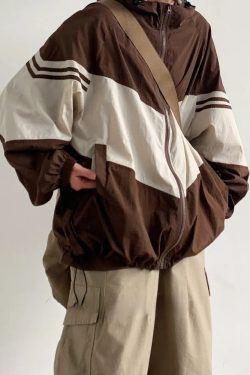 Vintage Y2K Track Jacket - 90S Grunge, Retro Summer Outfits, Y2K Club & Party Fashion