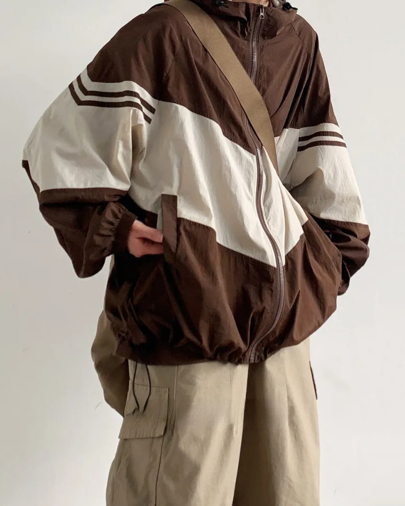 Vintage Y2K Track Jacket - 90S Grunge, Retro Summer Outfits, Y2K Club & Party Fashion