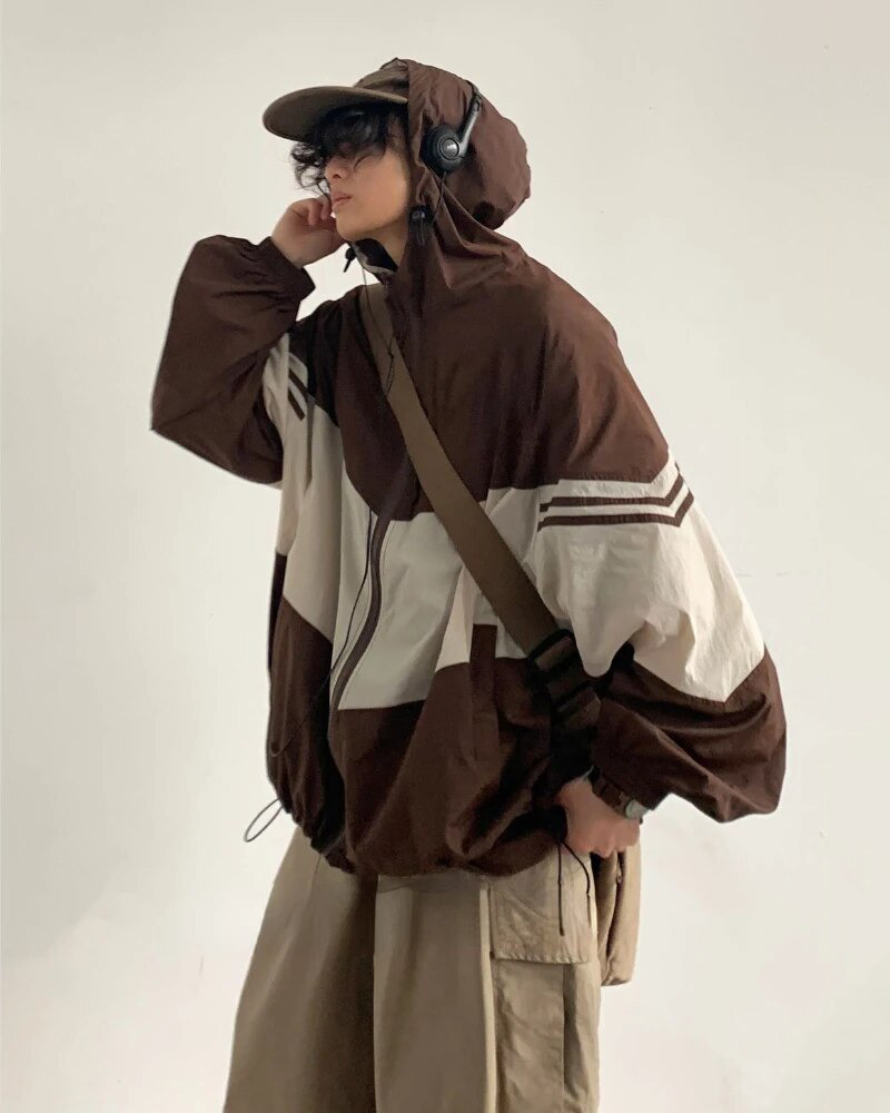 Vintage Y2K Track Jacket - 90S Grunge, Retro Summer Outfits, Y2K Club & Party Fashion