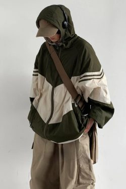 Vintage Y2K Track Jacket - 90S Grunge, Retro Summer Outfits, Y2K Club & Party Fashion