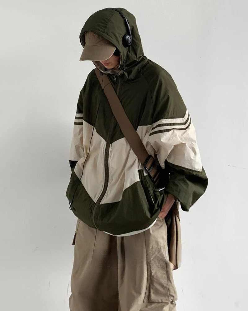 Vintage Y2K Track Jacket - 90S Grunge, Retro Summer Outfits, Y2K Club & Party Fashion