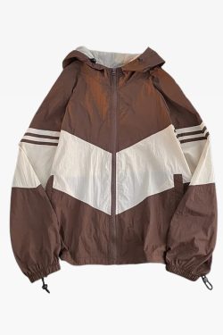 Vintage Y2K Track Jacket - 90S Grunge, Retro Summer Outfits, Y2K Club & Party Fashion