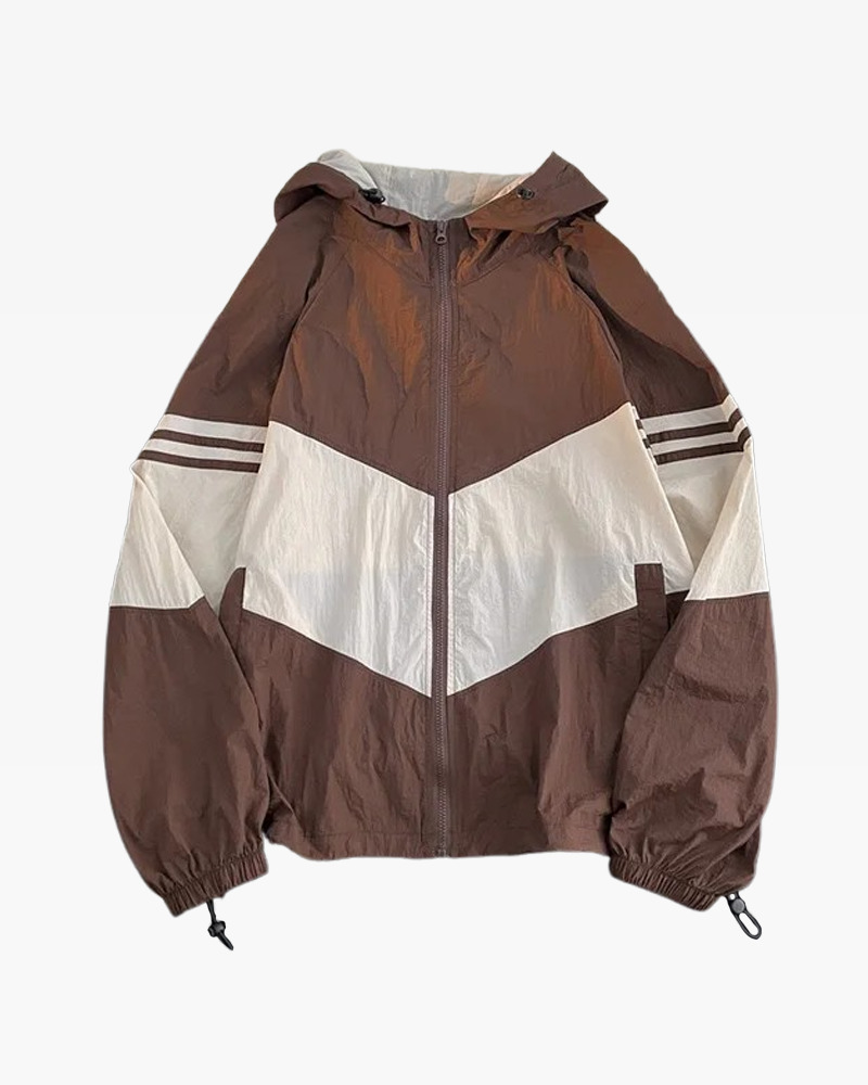 Vintage Y2K Track Jacket - 90S Grunge, Retro Summer Outfits, Y2K Club & Party Fashion