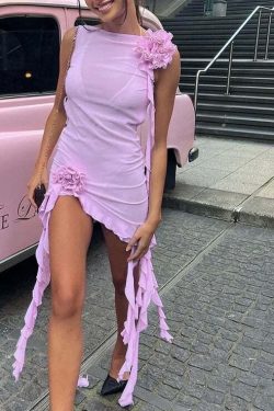 Vivianne Mini Dress - Y2K Summer Outfit, 90S Fashion, Grunge, Retro Style, Y2K Party Look