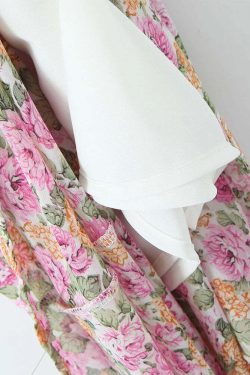 Voila Midi Dress - Y2K Summer Grunge Outfit, 90S Fashion, Retro Style, Pastel Goth Vibes