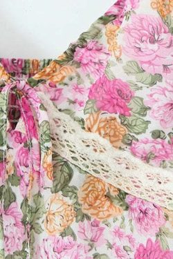 Voila Midi Dress - Y2K Summer Grunge Outfit, 90S Fashion, Retro Style, Pastel Goth Vibes