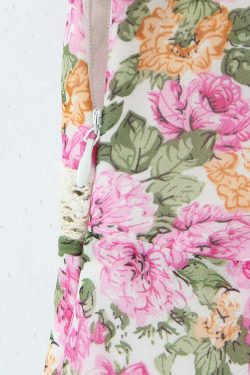 Voila Midi Dress - Y2K Summer Grunge Outfit, 90S Fashion, Retro Style, Pastel Goth Vibes