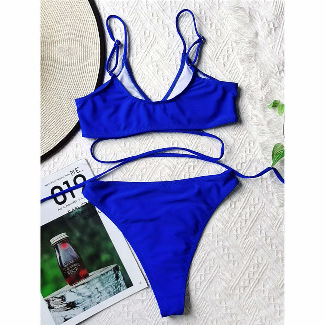 Wendy Bikini: Y2K Summer Grunge Outfit - 90S Retro Style, Y2K Party & Club Fashion Wendy Bikini: Y2K Summer Grunge Outfit - 90S Retro Style, Y2K Party & Club Fashion