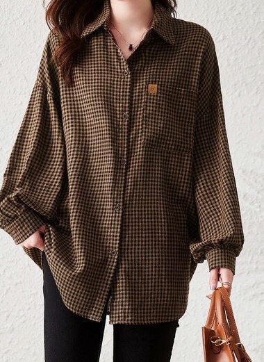Ximena Long Sleeve Casual Shirt - Y2K Summer, 90S Grunge, Retro 70S, Pastel Goth, Y2