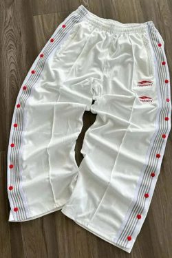 Y2K Aesthetic Striped Baggy Sweatpants - Hip-Hop Street Style, Grunge, Retro 90S Fashion