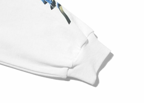 Y2K Angel Print Sweatshirt - Retro 90S Grunge, Summer Y2K Outfits, Pastel Goth Fashion