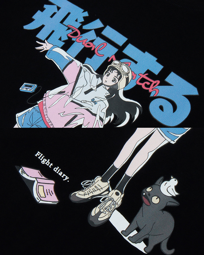 Y2K Anime Girl Shirt - Retro 90S Grunge, Pastel Goth, Summer Y2K Outfits, Popstar Vibes